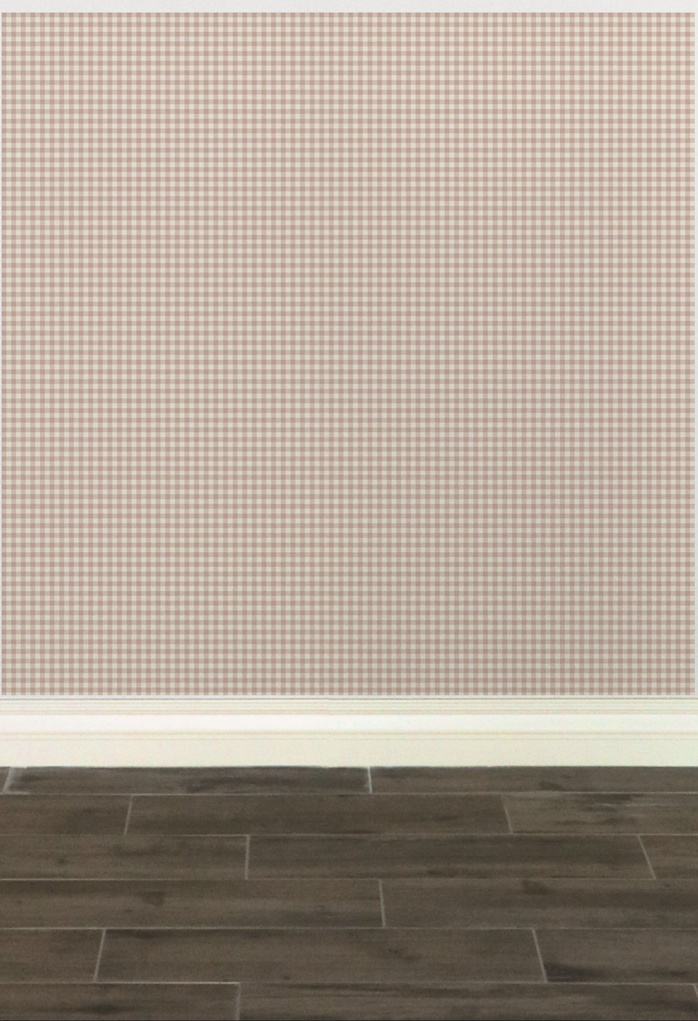 Heritage Gingham, Plaster Pink