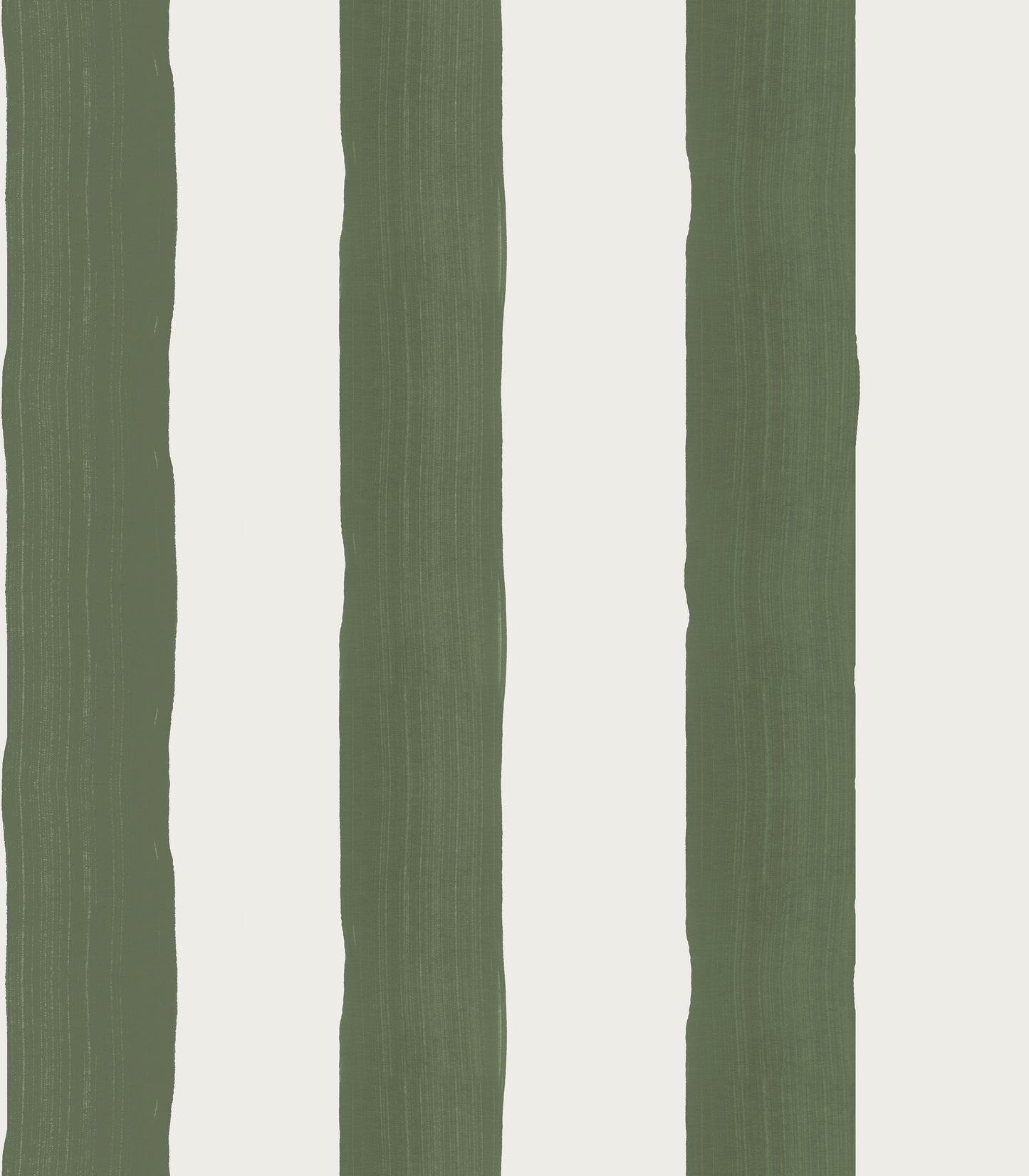 Perfect Imperfect Stripe Wallpaper, Olive