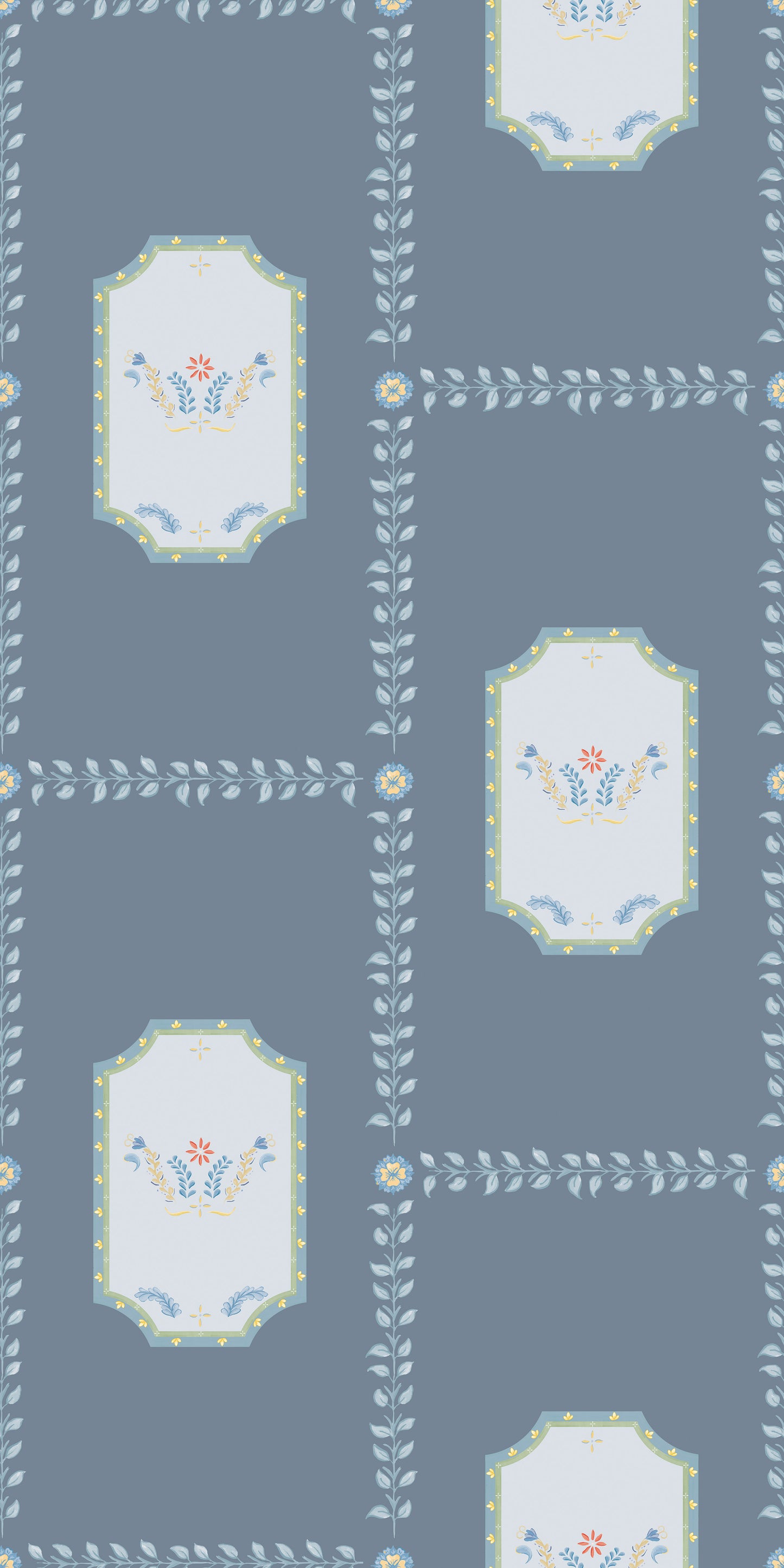 Folktale, Vintage Blue