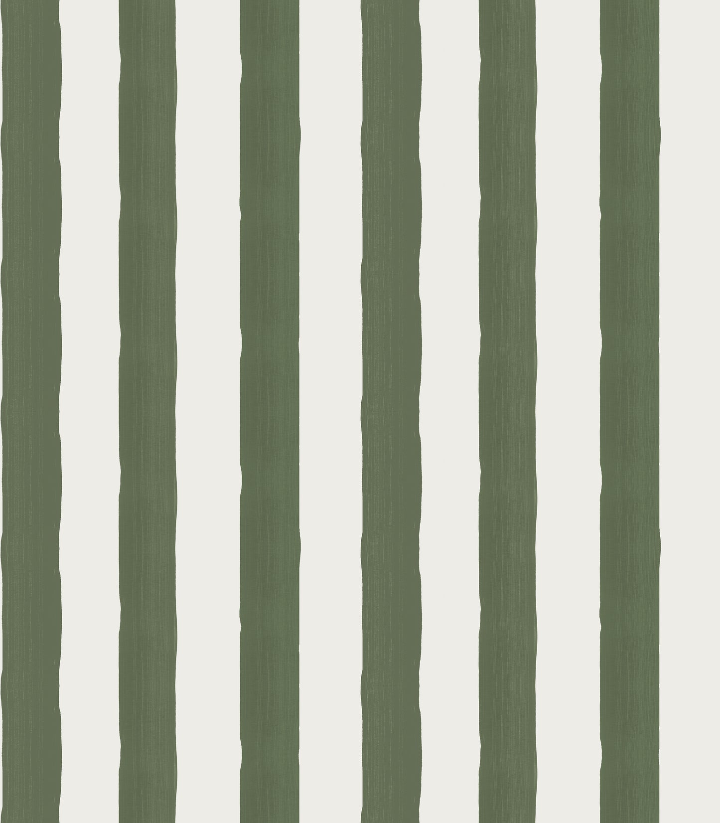 Perfect Imperfect Stripe Wallpaper, Olive