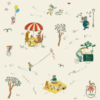 Parks Wallpaper, Cream