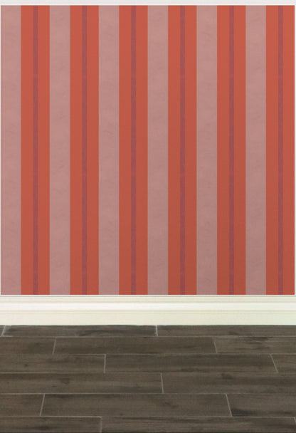 Carle Stripe, Red