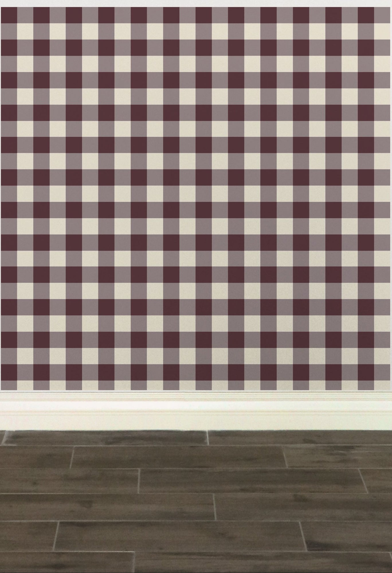 Buffalo Check, Aubergine