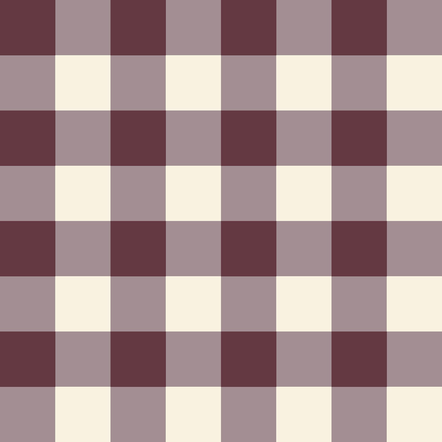 Buffalo Check, Aubergine
