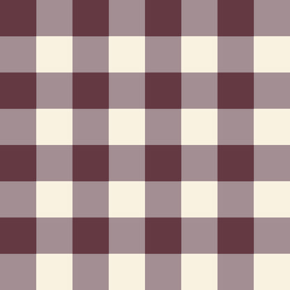 Buffalo Check, Aubergine