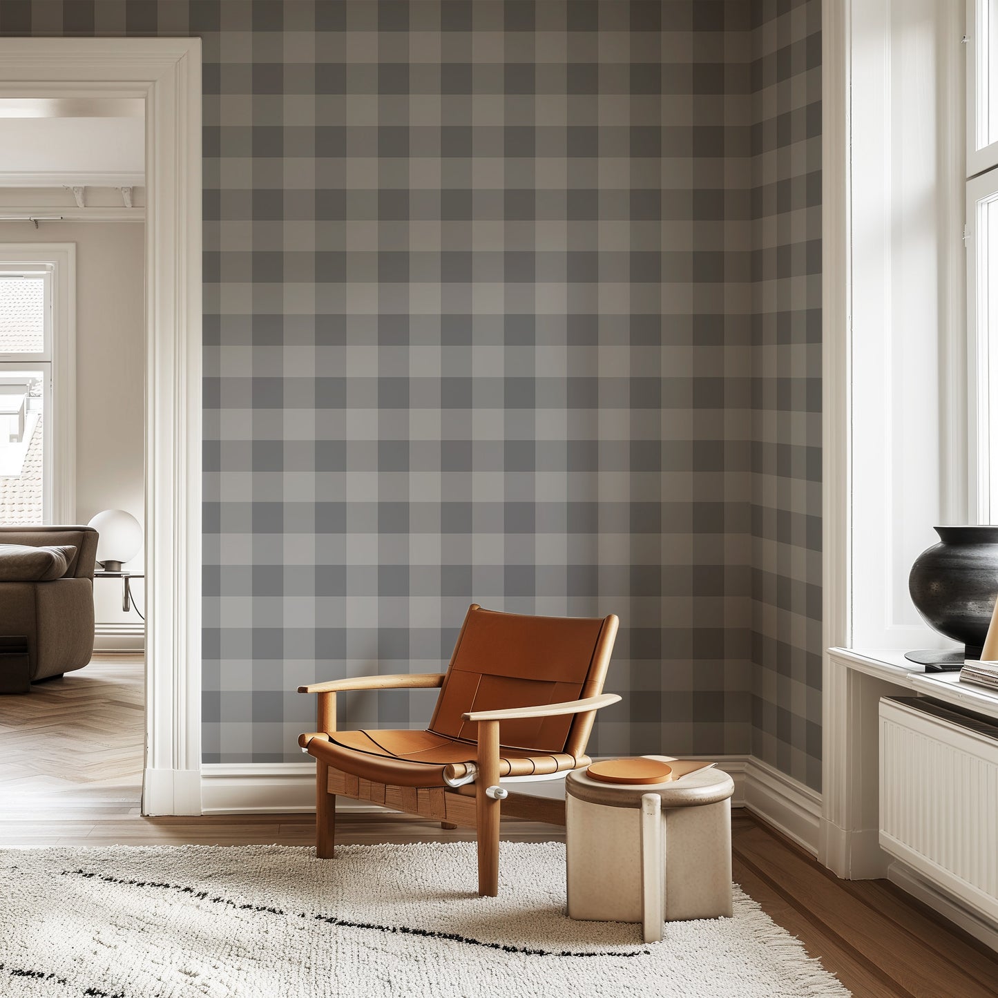 Buffalo Check, Grey