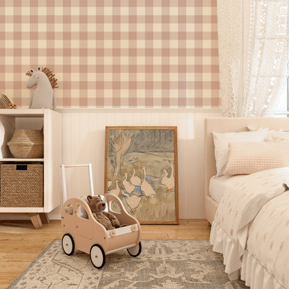 Buffalo Check, Plaster Pink