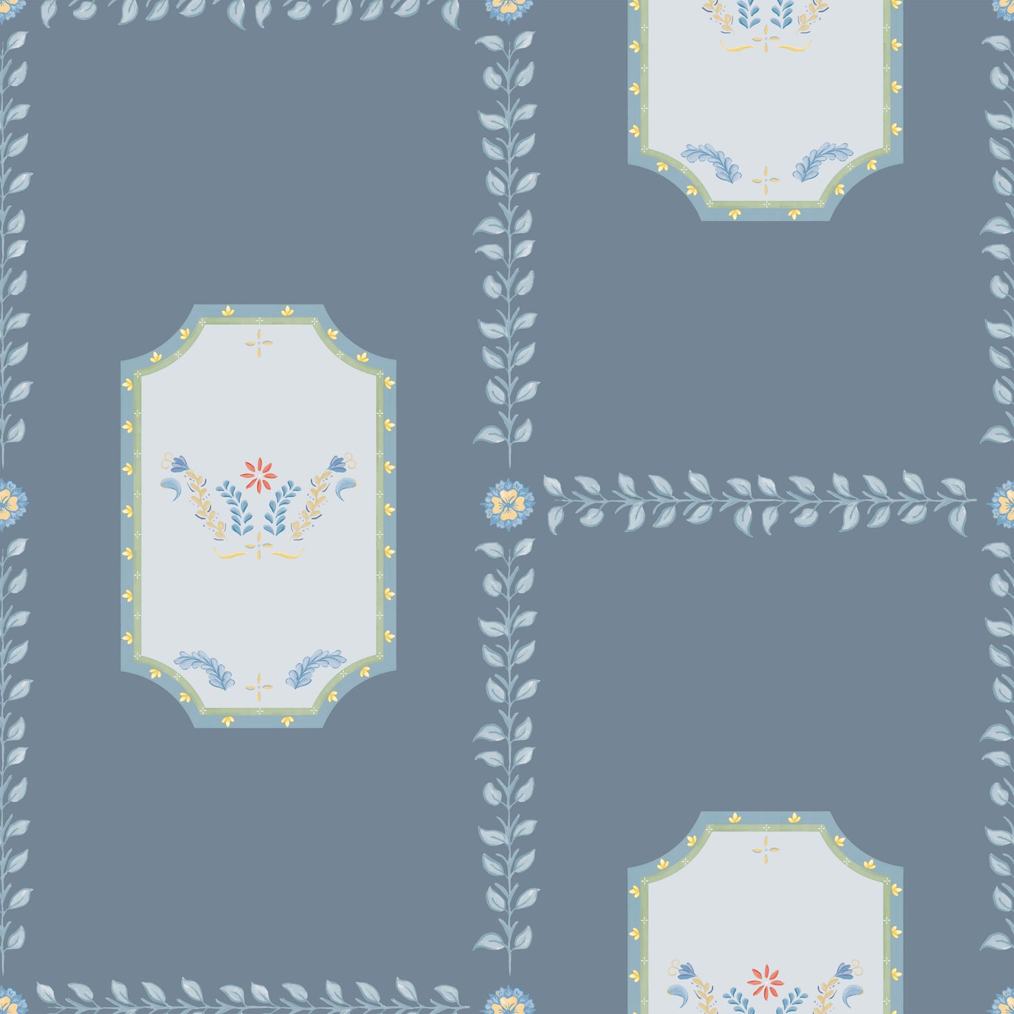 Folktale, Vintage Blue