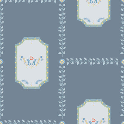 Folktale, Vintage Blue