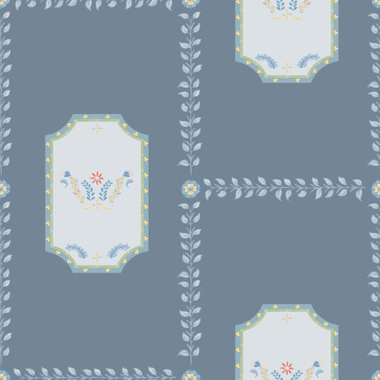 Folktale, Vintage Blue