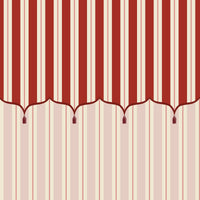 Funfair Tent Stripe, Pink & Red