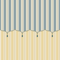 Funfair Tent Stripe, Yellow