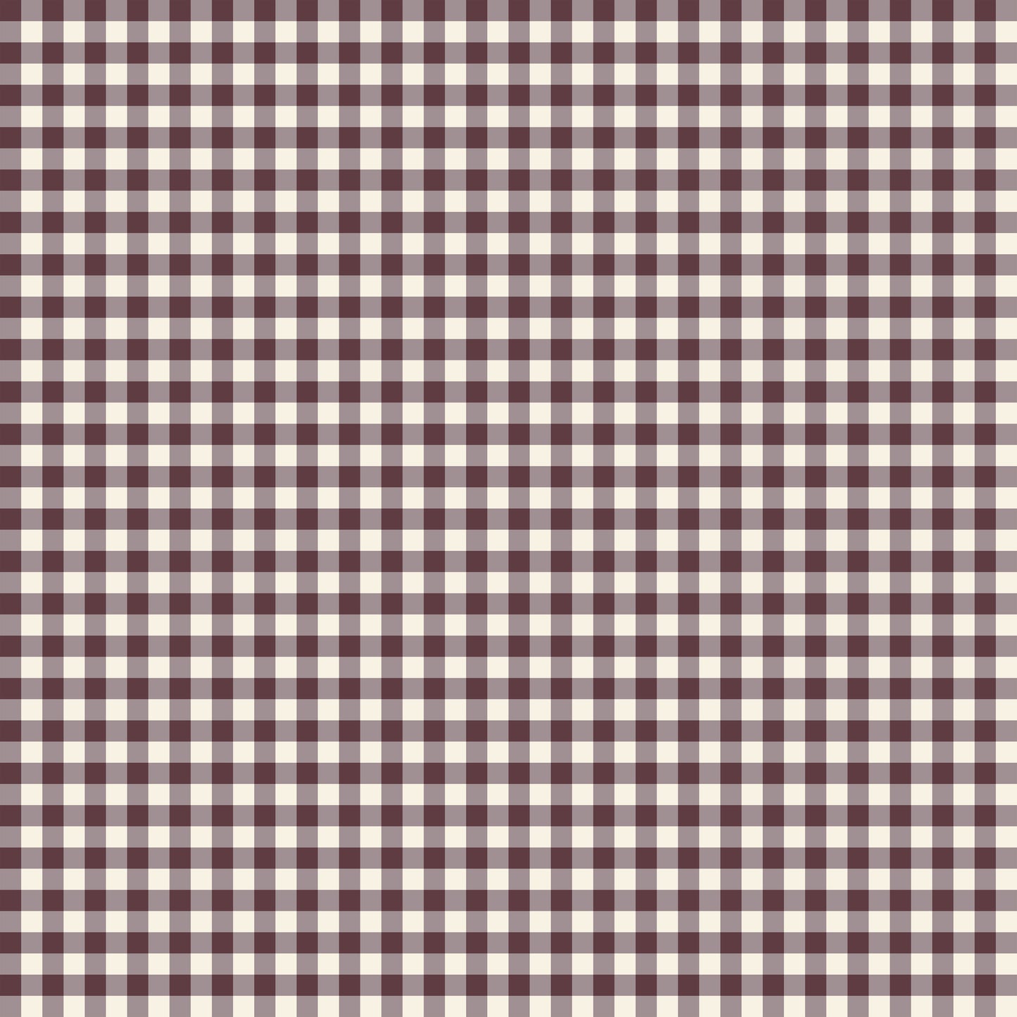 Heritage Gingham, Aubergine