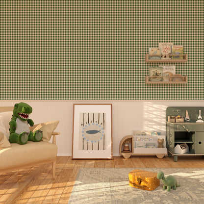 Heritage Gingham, Cut Grass