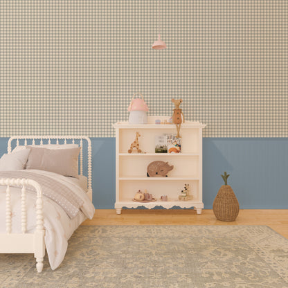 Heritage Gingham, Soft Blue