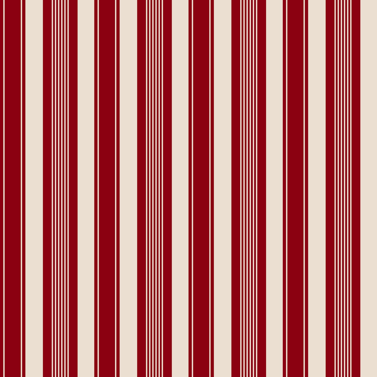 Laken Stripe, Red