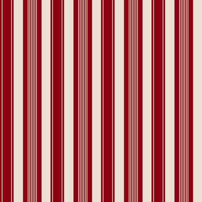 Laken Stripe, Red