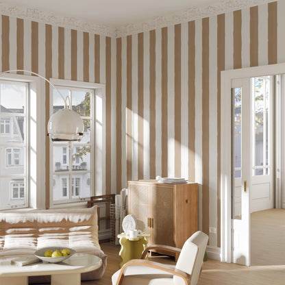 Painted stripe wallpaper beige stripe wallpaper brushstrokes stripe wallpaper beige and white striped wallpaper