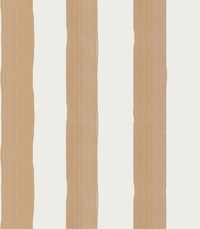 Perfect Imperfect Stripe Wallpaper, Beige