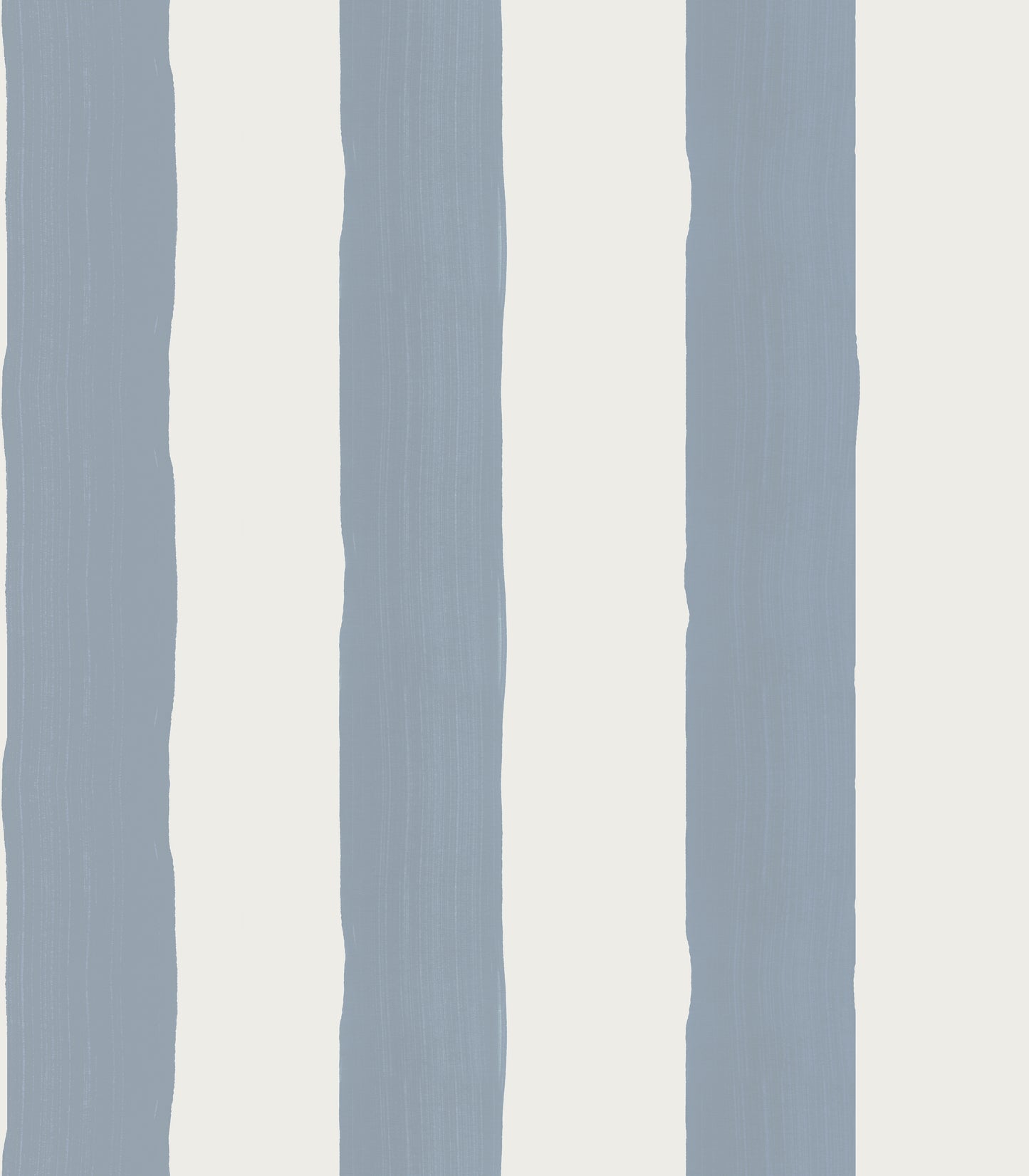 Perfect Imperfect Stripe Wallpaper, Slate Blue