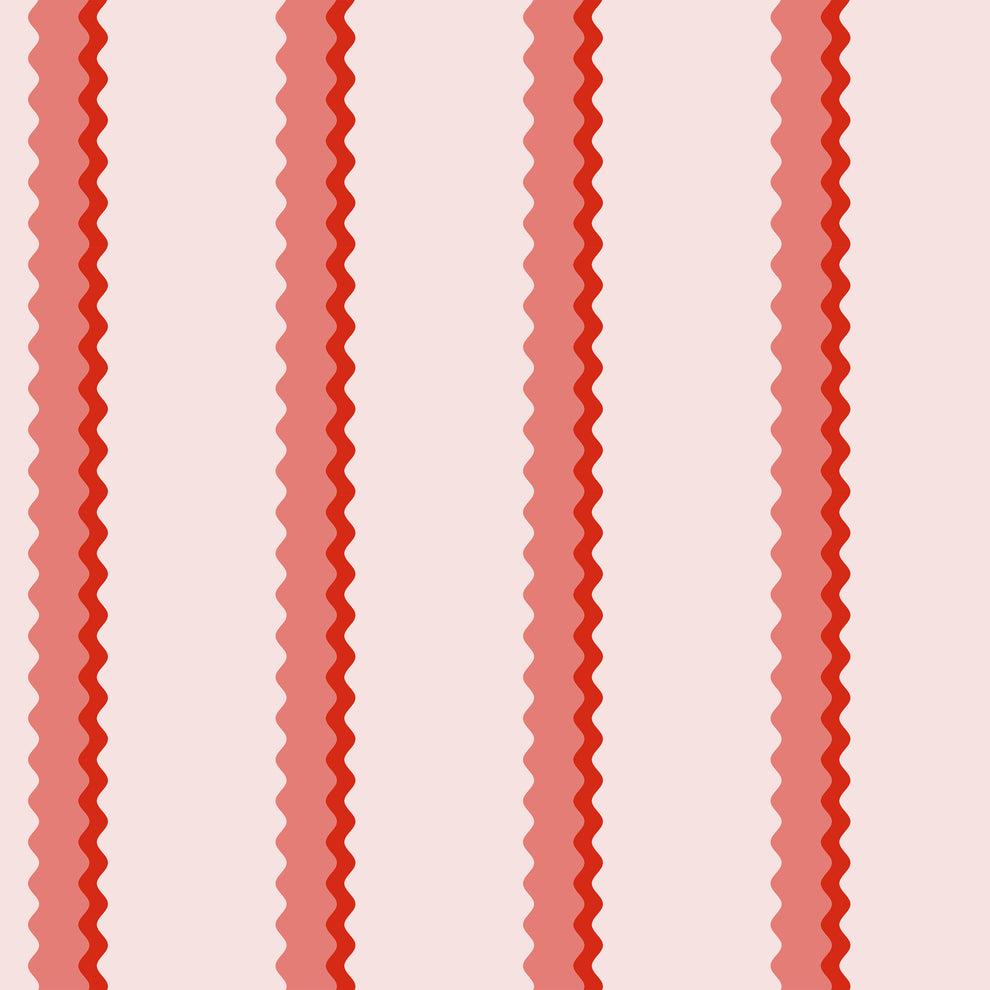 Ripple Effect - Pink Wallpaper | Removable Kids Room & Nursery ...