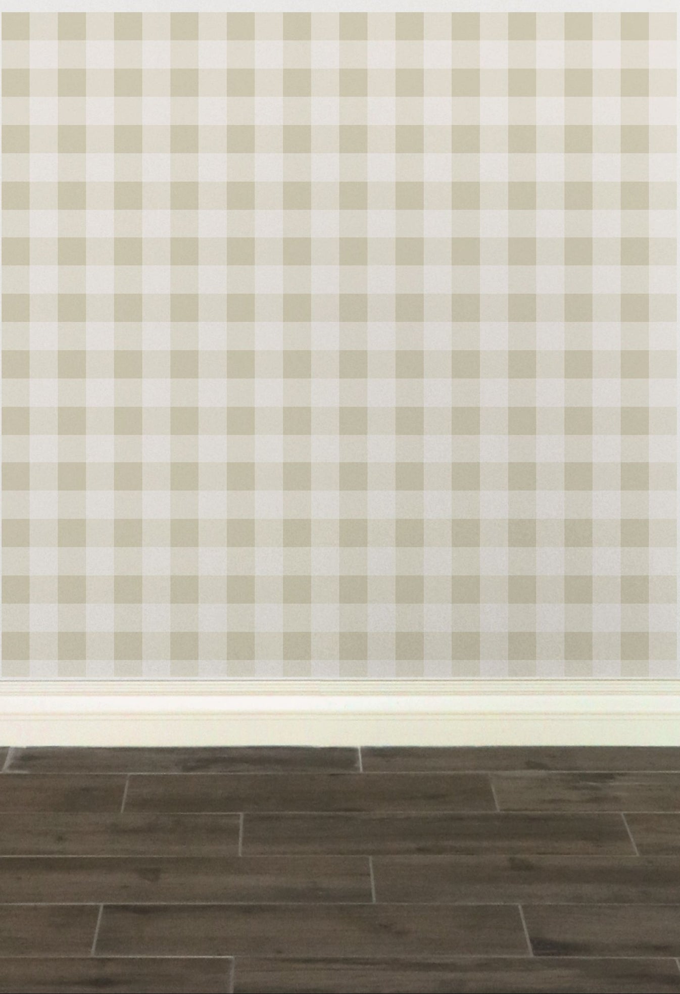 Buffalo Check - Beige Wallpaper | Removable Kids Room & Nursery ...