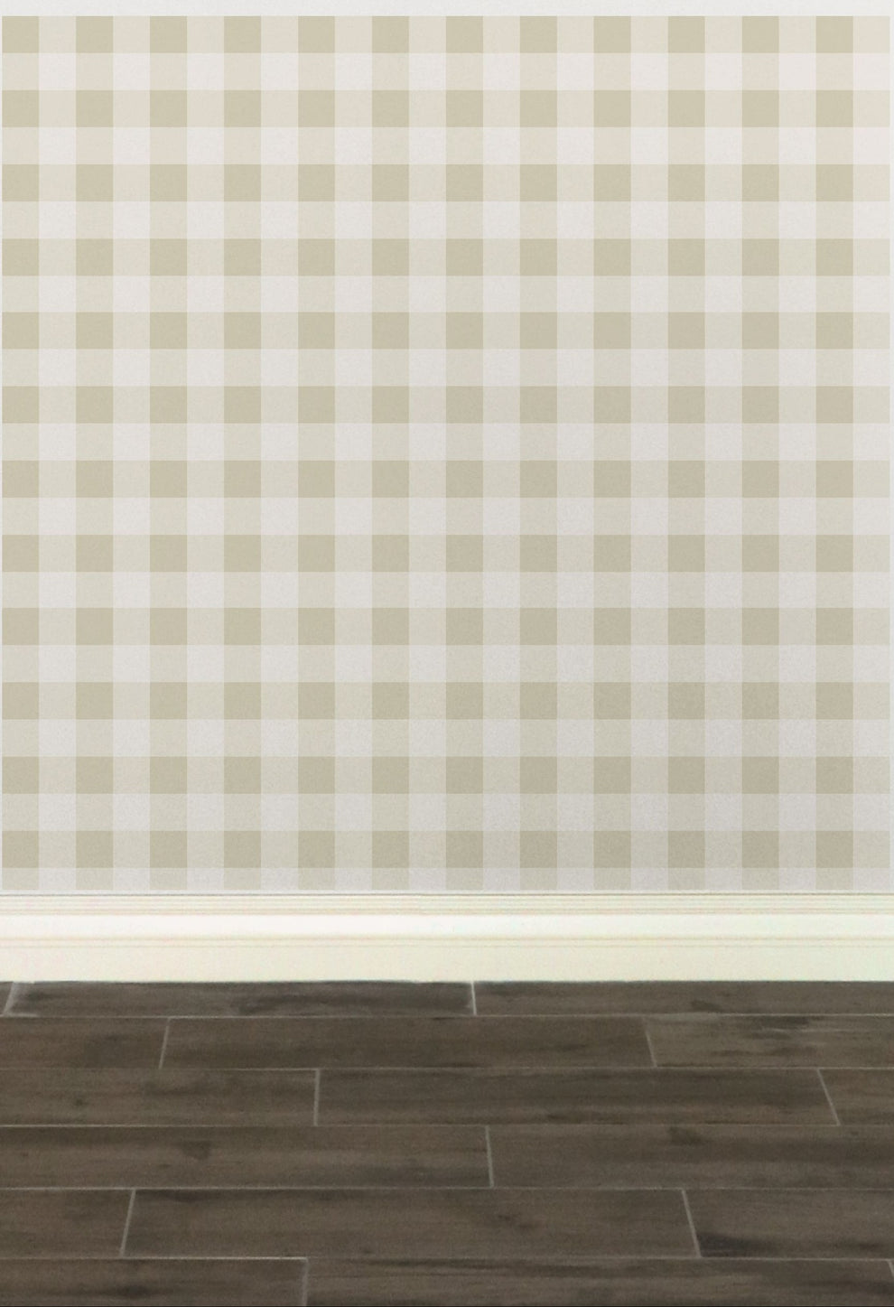 Buffalo Check - Beige Wallpaper | Removable Kids Room & Nursery ...